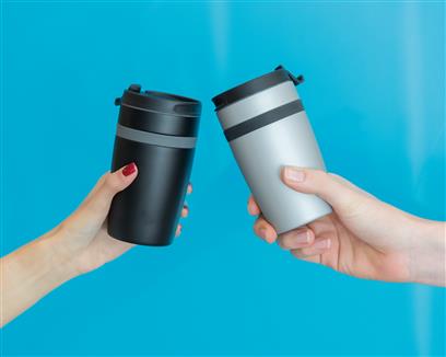 SIERRA - XDXCLUSIVE Leak Proof Vacuum Coffee Tumbler - Black