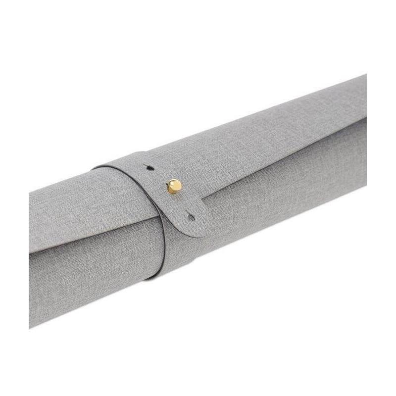 ZILE - Recycled PU Desk Mat - Grey