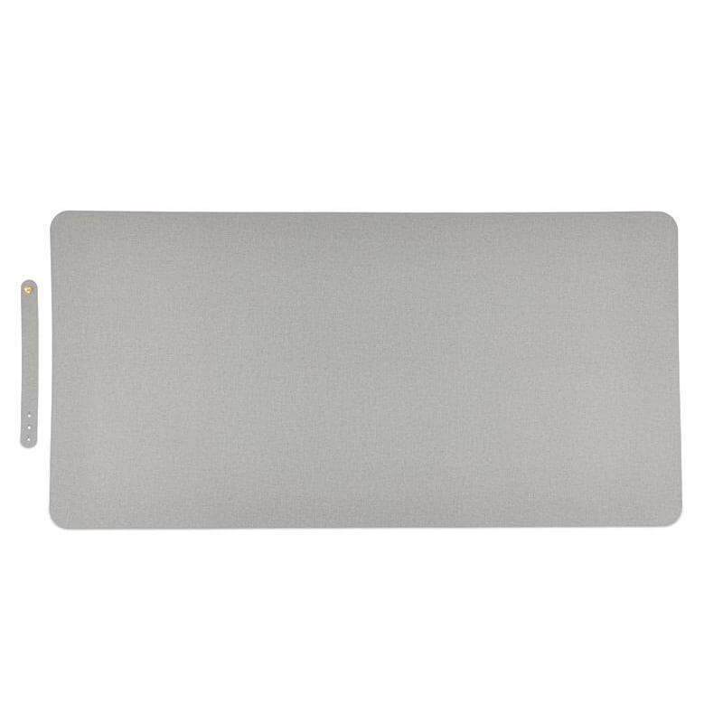 ZILE - Recycled PU Desk Mat - Grey