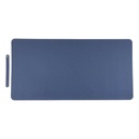 ZILE - Recycled PU Desk Mat - Blue