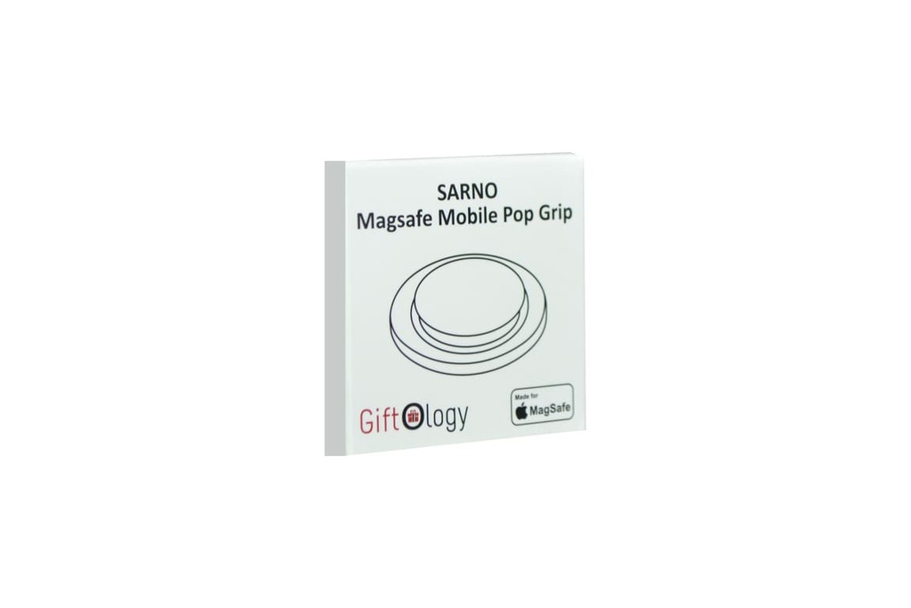 SARNO - Giftology Magsafe Mobile Pop Grip - Black