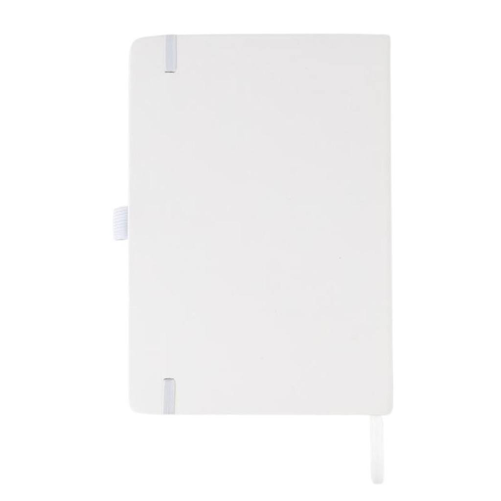 JURSI - Giftology A5 PU Notebook with Pen Loop - White