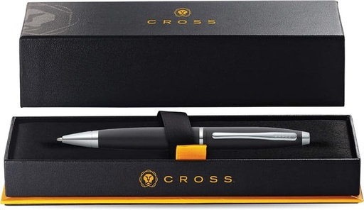 Cross Calais(TM) Matte Black with Polished Chrome Appointments Ballpoint Pen