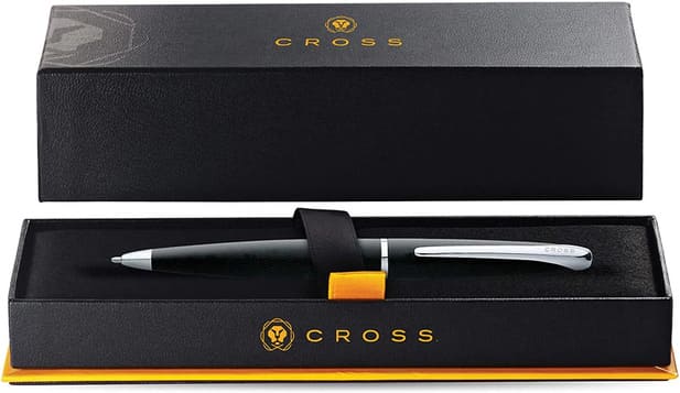 Cross ATX® Basalt Black with Polished Chrome Appointments Ballpoint Pen