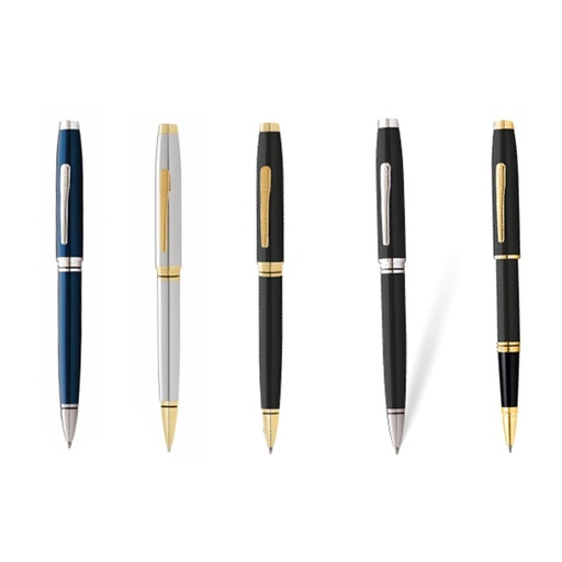 Coventry Classic Black Lacquer with Gold Tone Appointments Ballpoint Pen