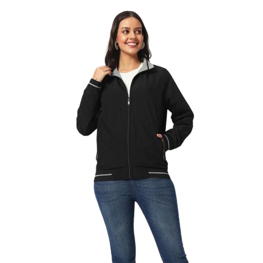 VARSITY - SANTHOME Women's Lightweight Reversible Bomber Jacket