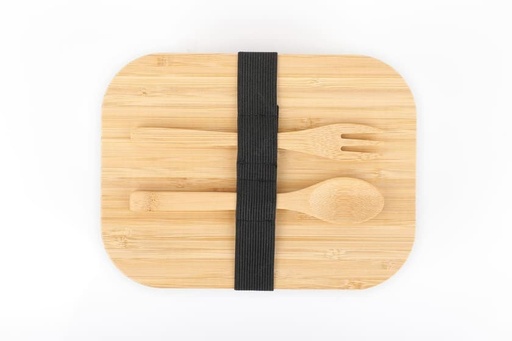 CORNETO - Hans Larsen Glass Lunch Box with Bamboo Cutlery