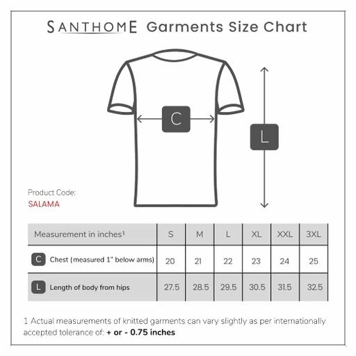 Giftology SALAMA Roundneck T-shirt (Anti-microbial)