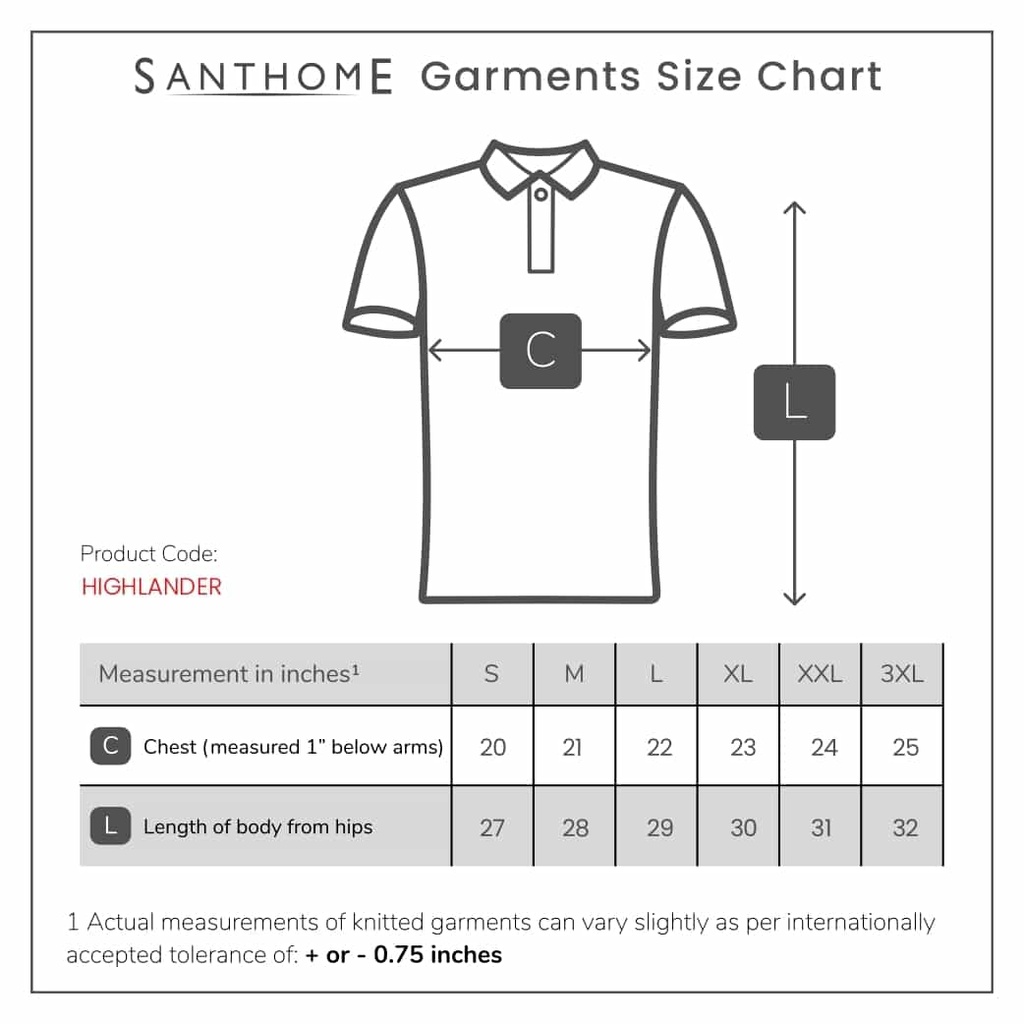 HIGHLANDER - SANTHOME Polo Shirt