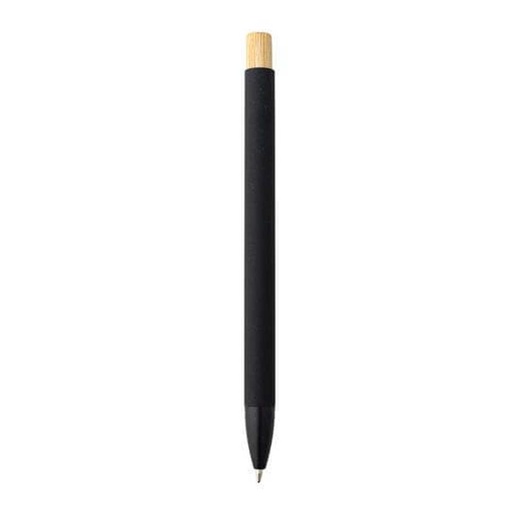 BOLT - Aluminium Push Action Ballpen - Black