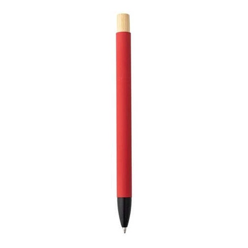 BOLT - Aluminium Push Action Ballpen - Red