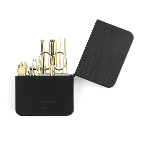 CHELLES - Premium Grooming / Manicure Set - Gold