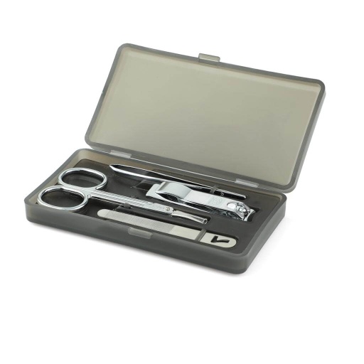 GLINA - Premium Grooming / Manicure Set - Silver