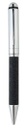 KORU - eco-neutral Metal Pen with Recycled Leather Barrel - Black