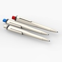 ELVAS - Click Ballpen - White/Red