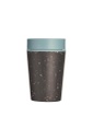 Circular Cup 8oz Black & Faraway Blue