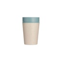 Circular Cup 8oz Cream & Faraway Blue