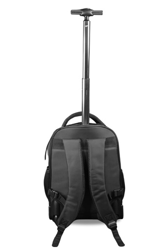 BREE - SANTHOME 2 Wheels Trolley Backpack - Black