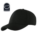 [HWSN 502] TITAN - Santhome Recycled 6 Panel Adjustable Cap - Black