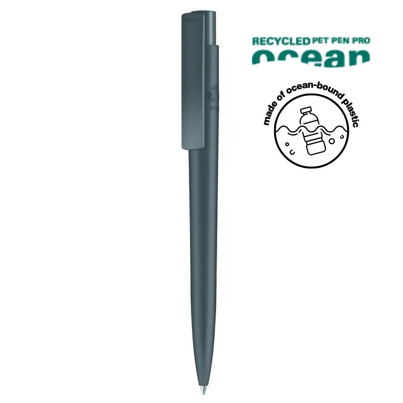 UMA PRO F OCEAN Recycled Plastic Pen - Dark Grey