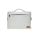 [LSSN 2176] SALCEA - Santhome® 15" Laptop Sleeve - Grey/Tan