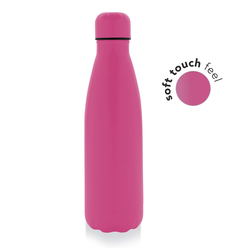 GRODNO - Soft Touch Insulated Water Bottle - Pink