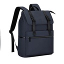 LEON - Giftology 17" Rolltop Backpack - Blue