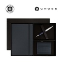 Cross Calais™ Ballpoint Pen with Notebook and Cardholder Gift Set - Blue