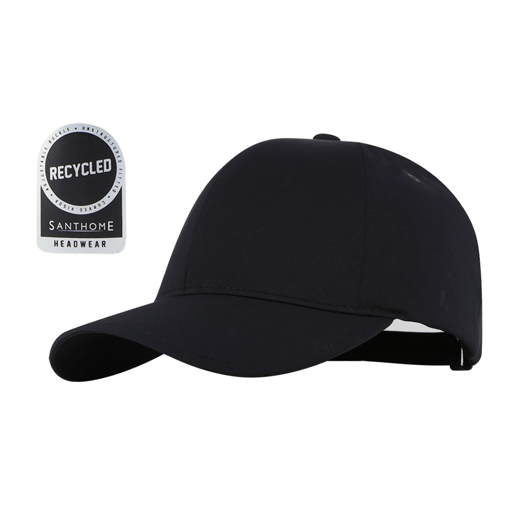 PEAK - Santhome® DryNCool® Advanced Seamless 6-Panel Cap - Black