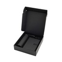 ORION SET - Giftology Set of Temperature Flask, Notebook, Pen and Keychain - Black 
