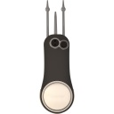 [GAPF 569] Pitchfix Fusion 2.5 Pin - Golf Divot Tool - Black