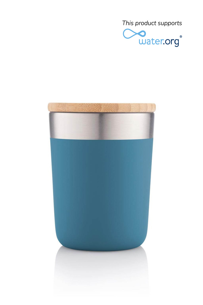 LAREN - CHANGE Collection Insulated Mug - Blue