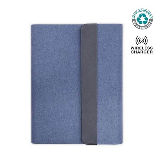 [ITFO 5309] BERGMUND - Santhome 10000mAh Mag Wireless Powerbank Portfolio - Navy