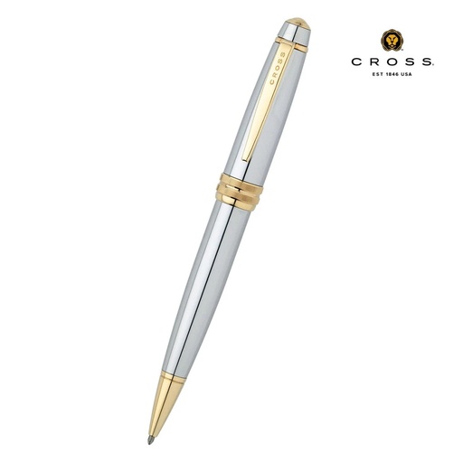 [WICR 5370] Cross Bailey™ Medalist® with 23KT Gold Plated Appointments Ballpoint Pen (Blue Ink) 