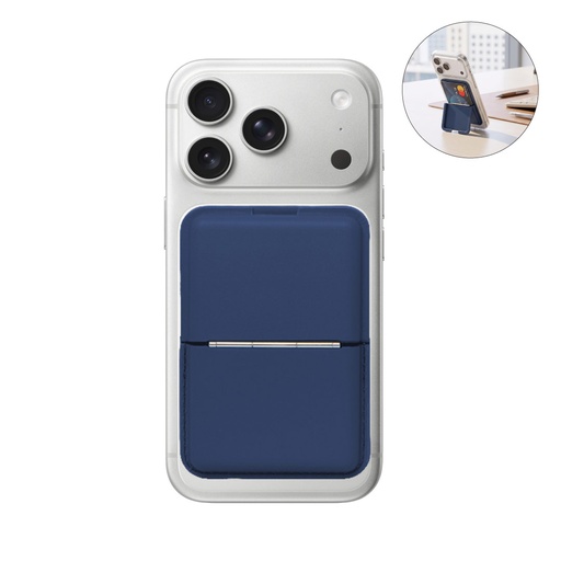 [ITGL 1290] NAPIER - MagCase Phone Cardholder - Navy Blue