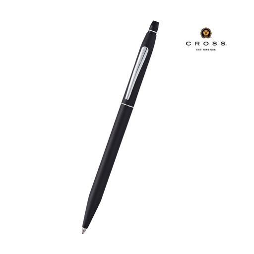 [WICR 5390] Cross Click™ Classic Black Ballpoint Pen (Blue Ink)